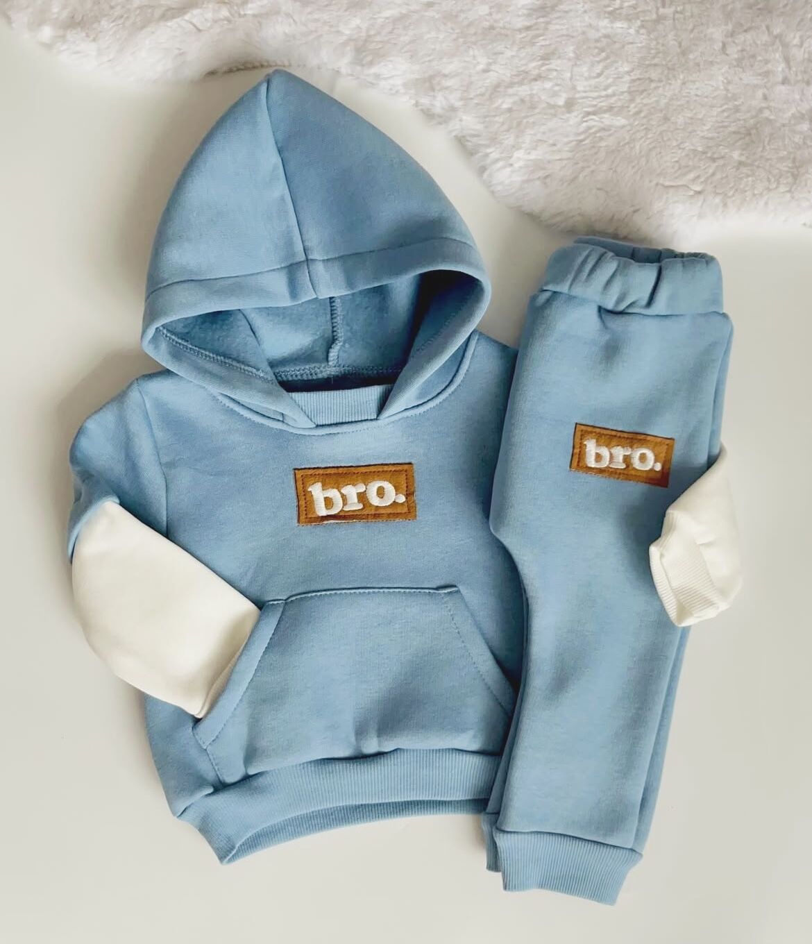 BRO YAZILI KAPŞONLU 2 Lİ TAKIM