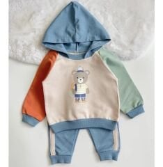 AYICIK DETAYLI RENKLİ SPOR TAKIM