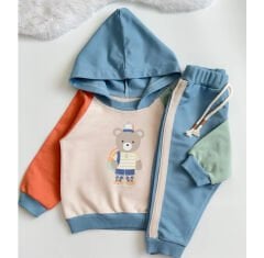 AYICIK DETAYLI RENKLİ SPOR TAKIM