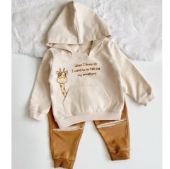 ZÜRAFA BASKILI 2 Lİ TAKIM