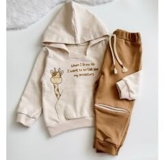 ZÜRAFA BASKILI 2 Lİ TAKIM