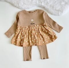 LALE BASKILI FİTİLLİ TAKIM