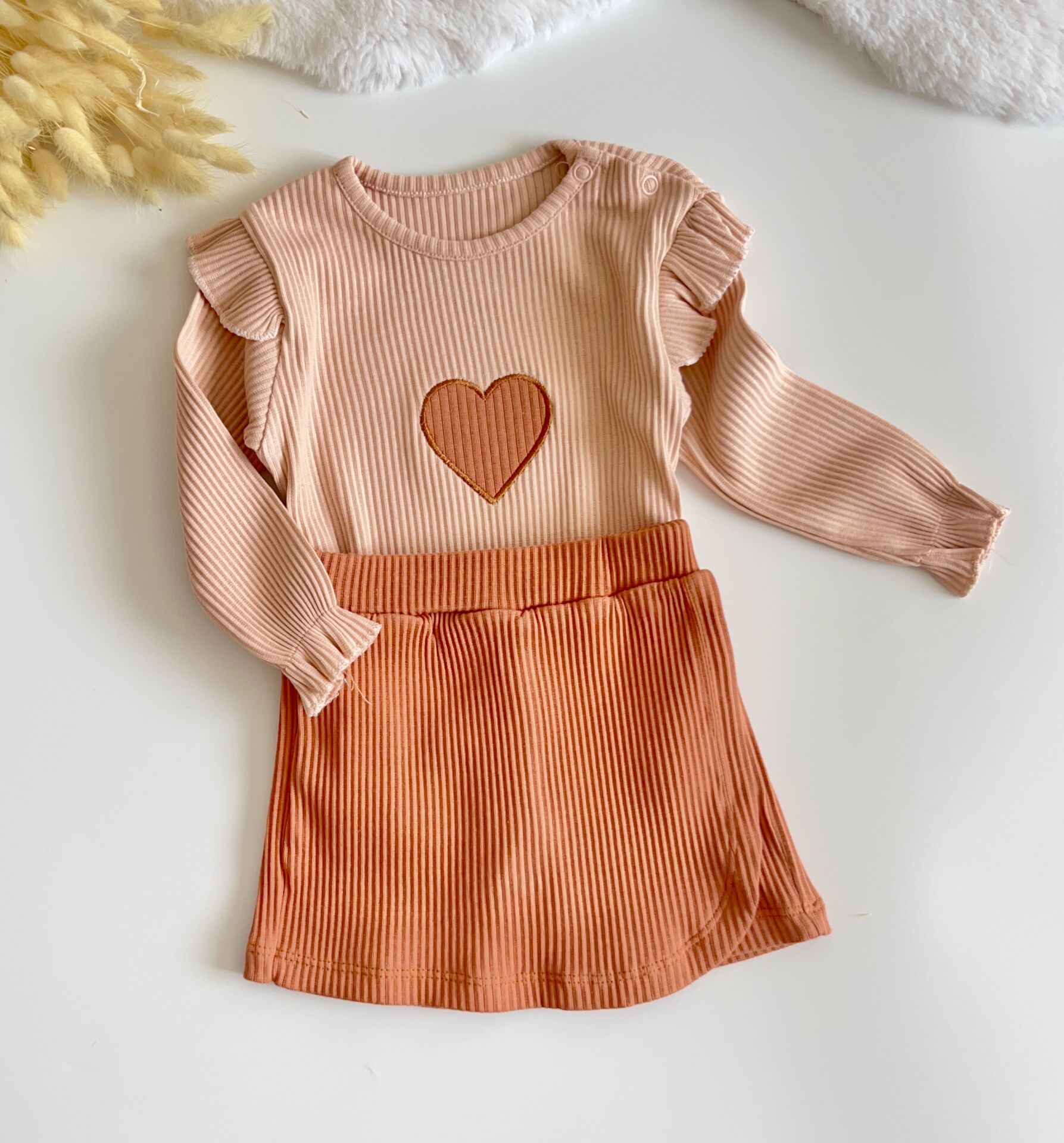 KALP NAKIŞLI FİTİLLİ TAKIM