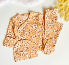 ÇİÇEK BASKILI 3 LÜ HASTANE ÇIKIŞI