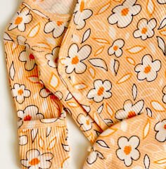 ÇİÇEK BASKILI 3 LÜ HASTANE ÇIKIŞI