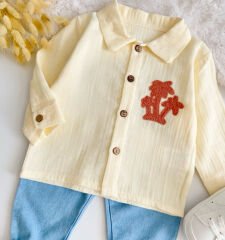 MÜSLİN GÖMLEKLİ TAKIM