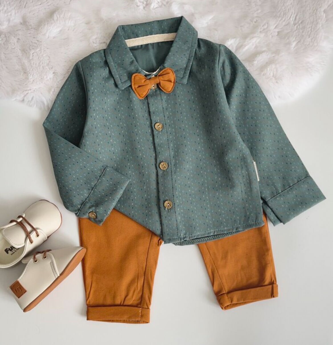 PAPYON DETAYLI BAYRAMLIK TAKIM