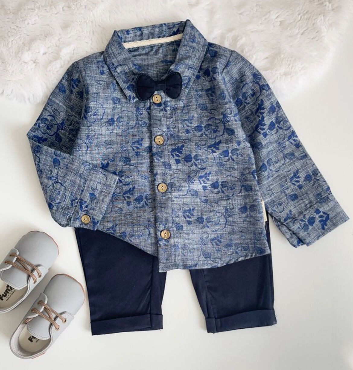 PAPYON DETAYLI BAYRAMLIK TAKIM