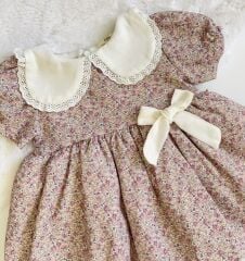 PRENSES BEBE YAKA ELBİSE