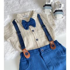 TANDİL ÇİZGİLİ GÖMLEKLİ 4'LÜ TAKIM