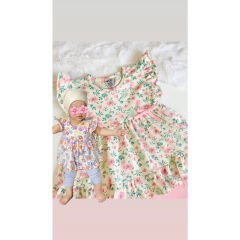 ÇİÇEK BASKILI YAZLIK TAKIM