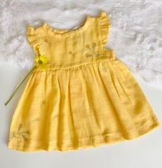 ÇİÇEK BASKILI YAZLIK ELBİSE