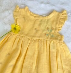 ÇİÇEK BASKILI YAZLIK ELBİSE