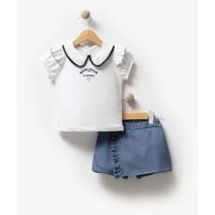 KOT ŞORT ETEKLİ YAZLIK TAKIM