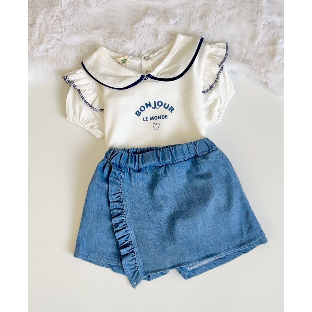 KOT ŞORT ETEKLİ YAZLIK TAKIM