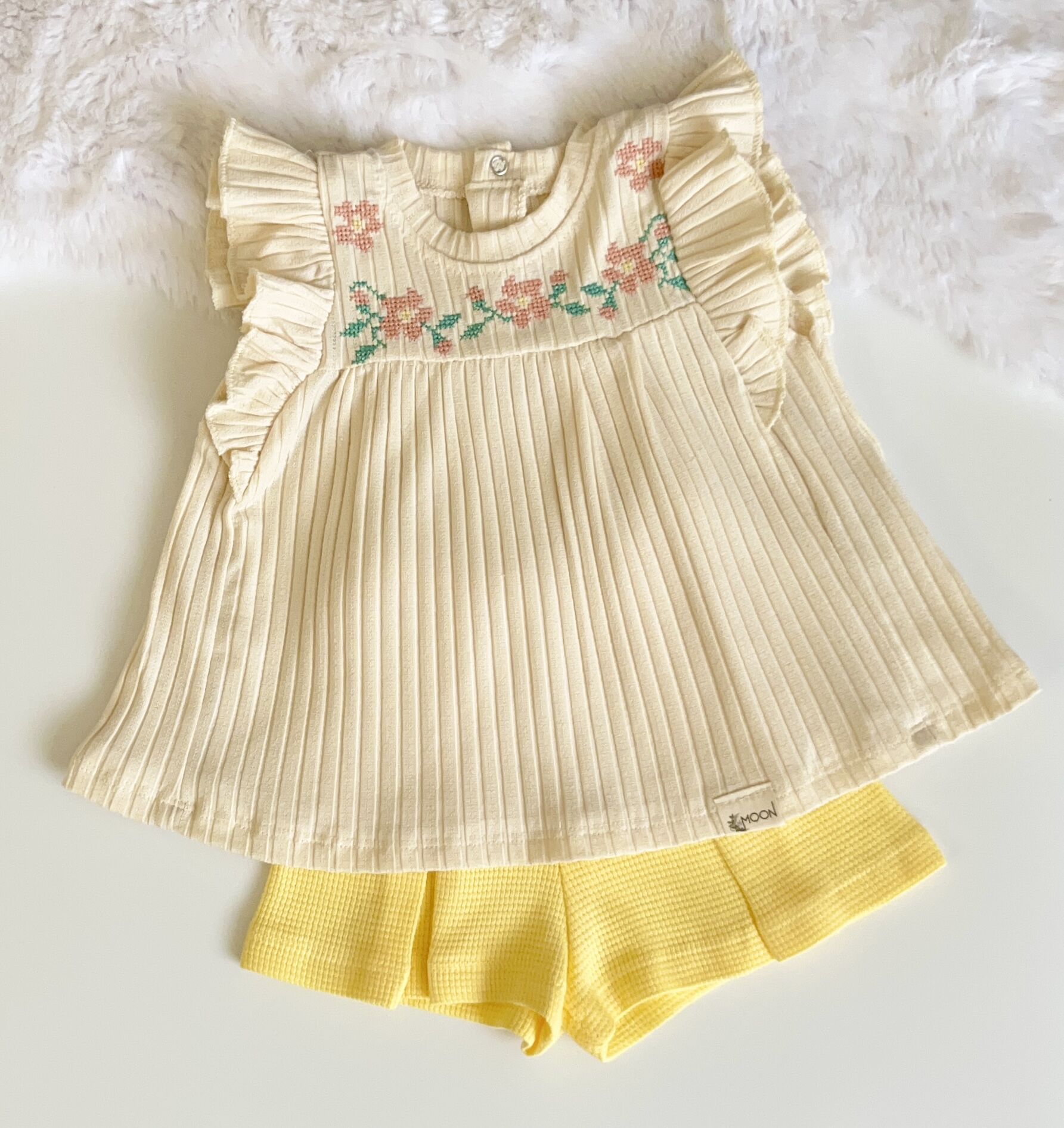 ÇİÇEK BASKILI  YAZLIK TAKIM