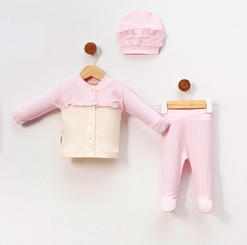 FIRFIRLI 3 LÜ HASTANE ÇIKIŞ SETİ