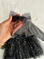 TOKALI SİMLİ TRİKO  TÜTÜLÜ ELBİSE