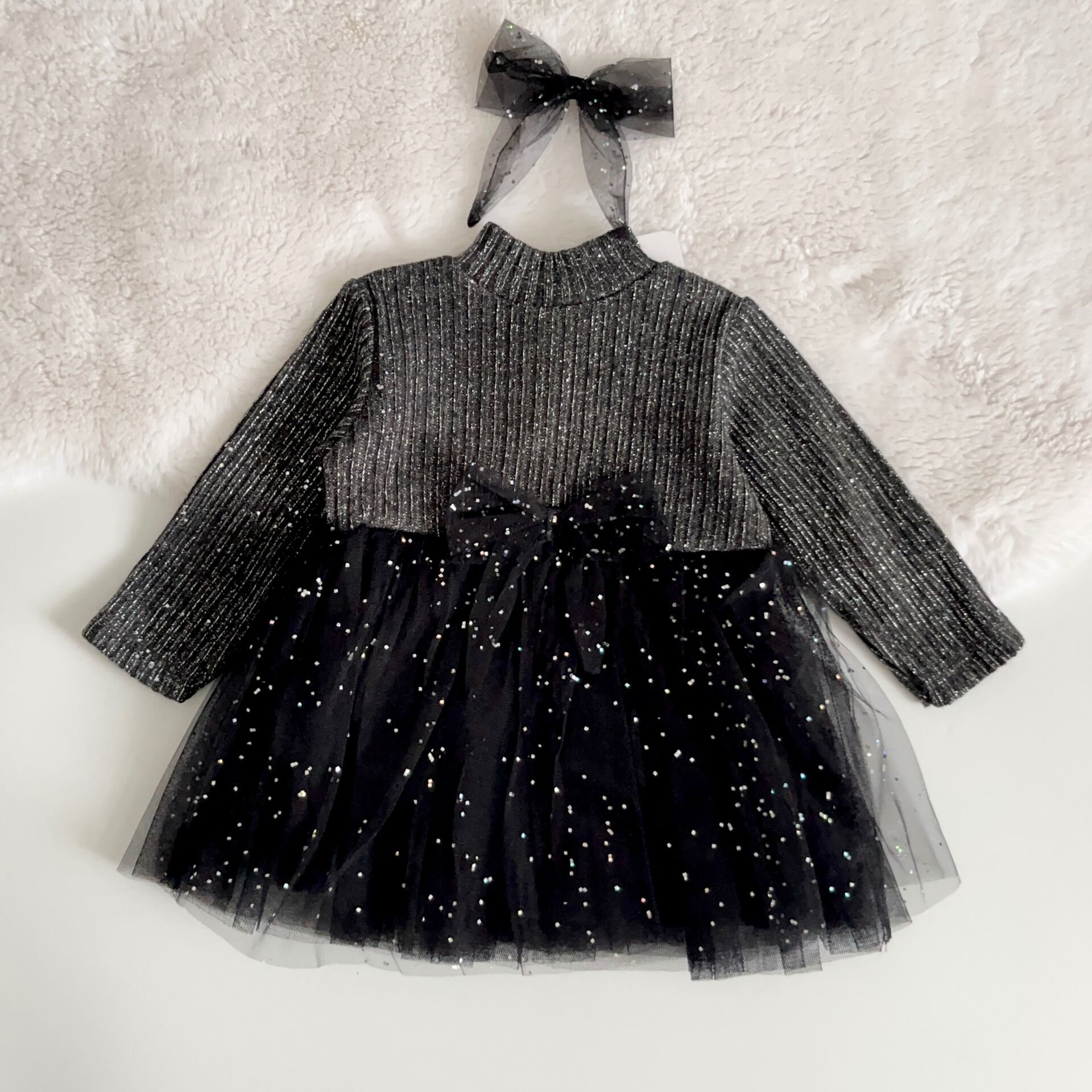 TOKALI SİMLİ TRİKO  TÜTÜLÜ ELBİSE