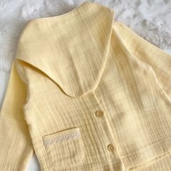 MÜSLİN SOFT BEBEK SARISI 3 LÜ TAKIM