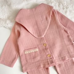 MÜSLİN SOFT BEBEK PEMBESİ3 LÜ TAKIM