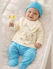 BALIK BASKILI 5 Lİ HASTANE ÇIKIŞ SETİ