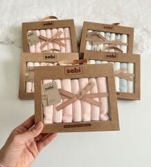 KIZ BEBEK 7 Lİ AĞIZ MENDİLİ