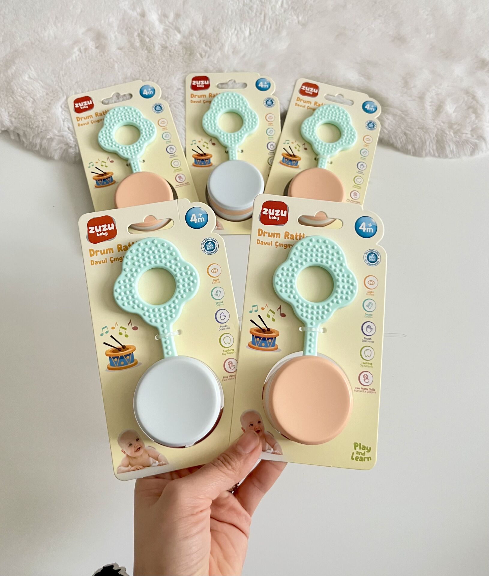 ÇİFT RENKLİ ÇINGIRAKLI DİŞ KAŞIYICI